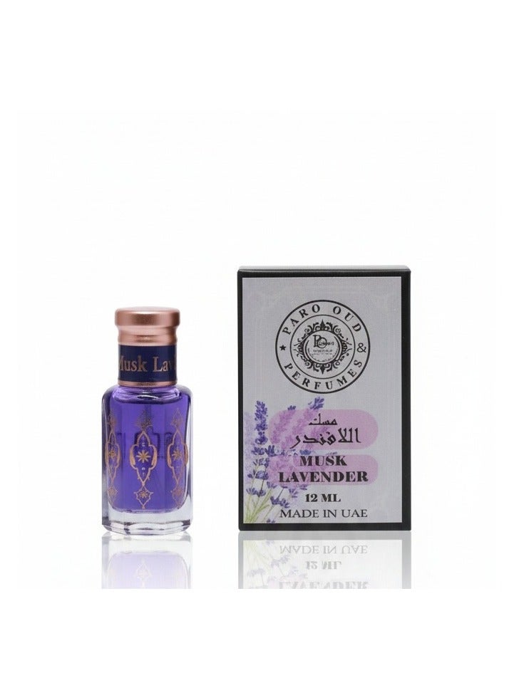 PARO OUD Musk Lavender 12 ML from House of Paro Oud - Image 4