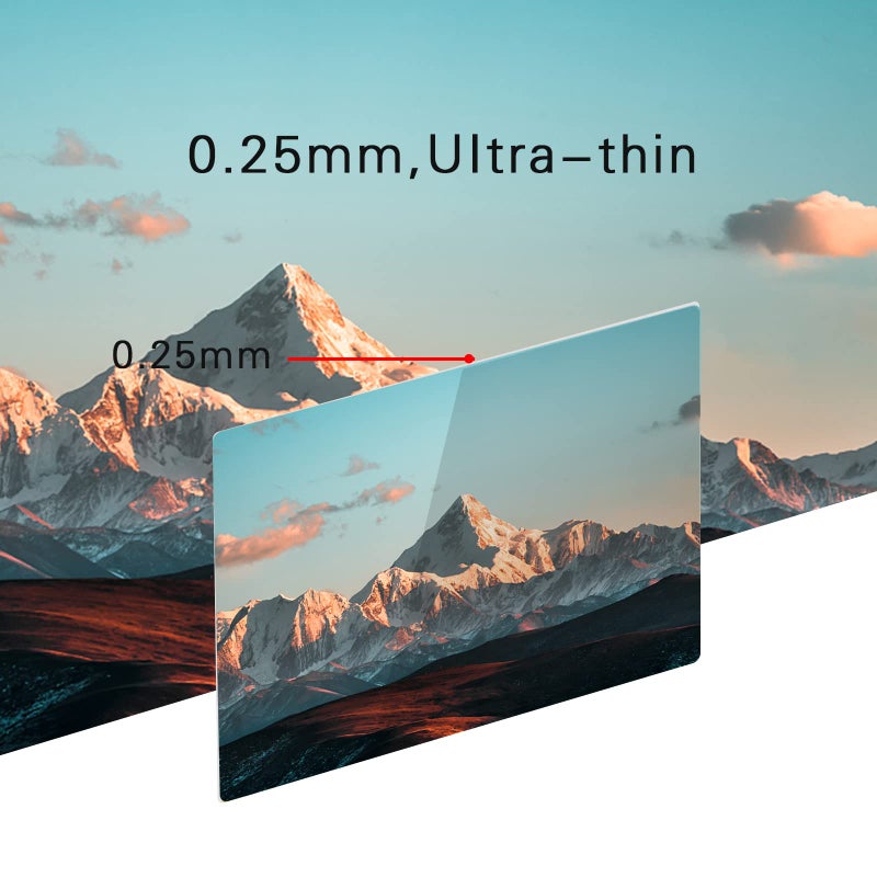 kinokoo Tempered Glass Film for fuji X-T3 Crystal Clear Film FUJIFILM XT3 Screen Protector Bubble-free/Anti-scratch(2 pack) - Image 4