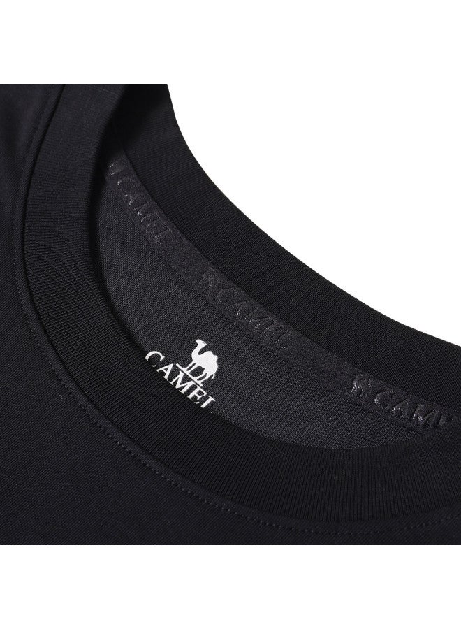camel Outdoor Sports Quick-dry Short-sleeve T-shirt For Men And Women, Summer 25 Couples Style Solid Color Sports Casual Half-sleeve T-shirt - Image 5