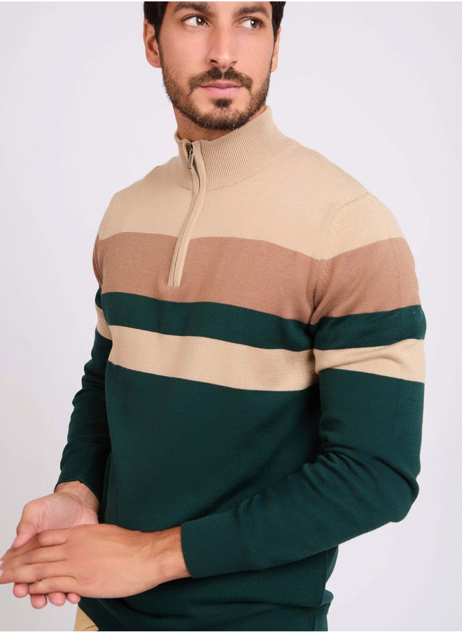 Men Regular Fit Pullover - Green - pzsku/ZE9B587C9E5A39BB93CC8Z/45/_/1728989087/15c8a645-23b9-4a94-8a1a-62013335664e