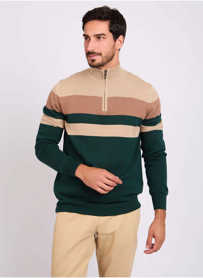 Men Regular Fit Pullover - Green - pzsku/ZE9B587C9E5A39BB93CC8Z/45/_/1728989392/3d33da72-2a28-4411-adec-fbe7321f851e