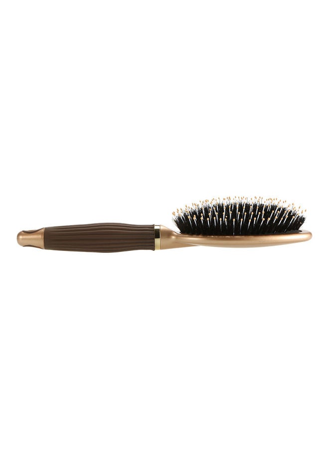 NIBEMINENT Boar Bristle Oval Brush Multicolour - Image 4