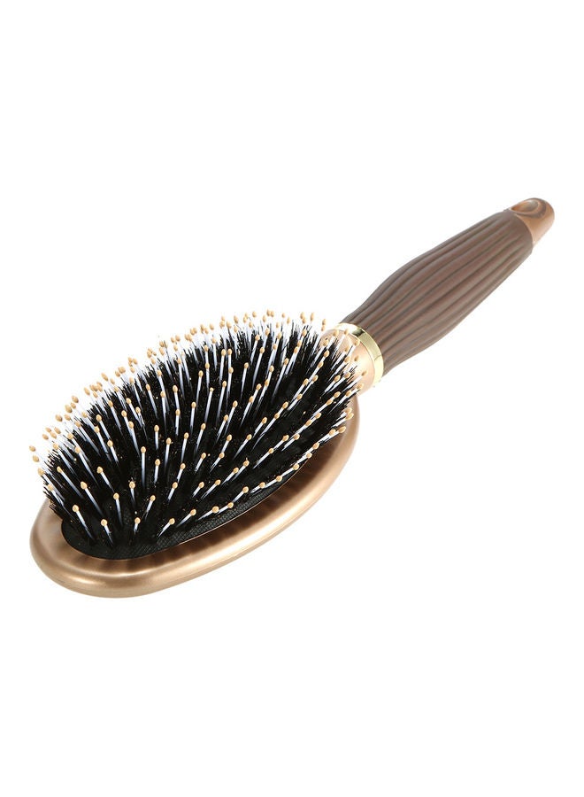 NIBEMINENT Boar Bristle Oval Brush Multicolour - Image 3