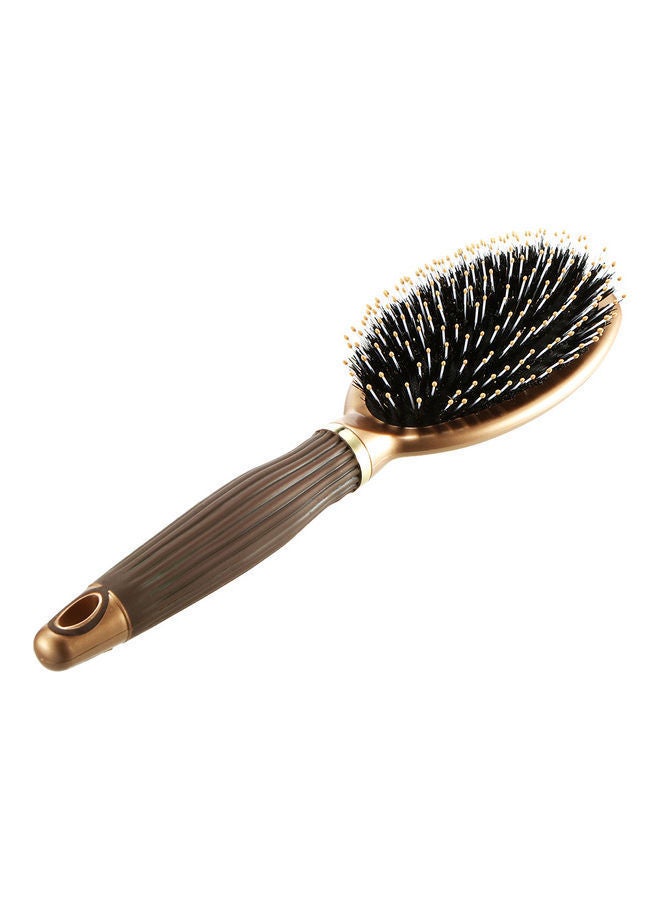 NIBEMINENT Boar Bristle Oval Brush Multicolour - Image 1