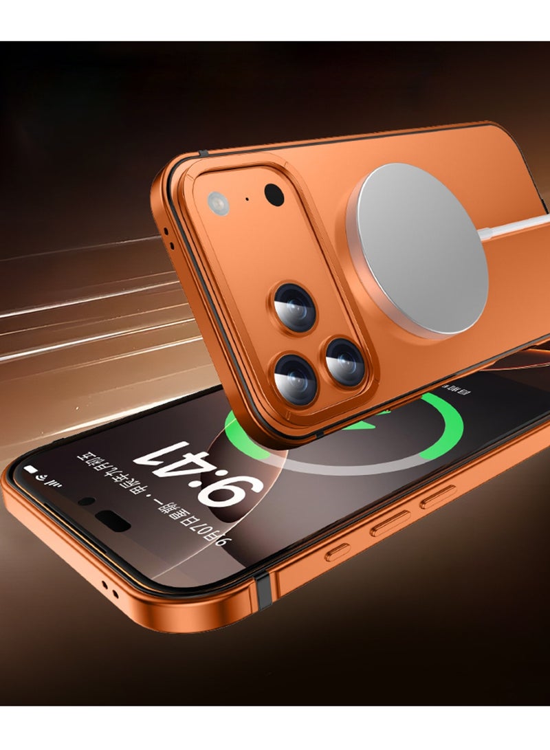 كومبي لـ iPhone 17 Pro Max Case, استعادة نسيج لا حالة, متوافق مع MagSafe, غطاء الهواتف المعدنية المقاومة للصدمات, غطاء الهواتف المعدنية المقاومة للصدمات, غطاء الهواتف المعدنية المقاومة للصدمات, غطاء الهواتف المعدنية المقاومة للصدمات - Image 4