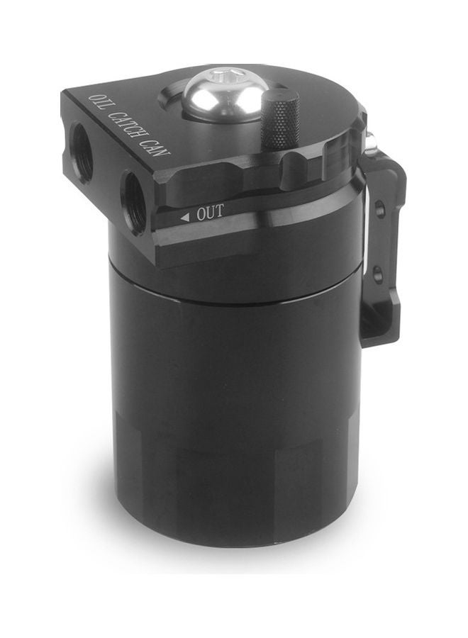 Universal Oil Catch Can with Air Filter Breather Engine Air Oil Separator Tank Reservoir Tank - Image 3