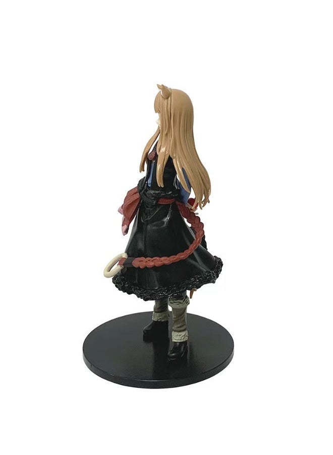 general Merchant Meat Spice Wolf desktop decoration Holo Character Model Collection Decoration Toys Gifts for Family and Friends - Image 4