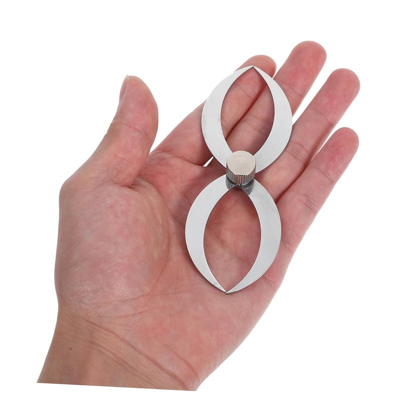 Stainless Steel Thickness Gauge High Precision Double Ended Caliper for Wall Bowl Woodworking - Image 5