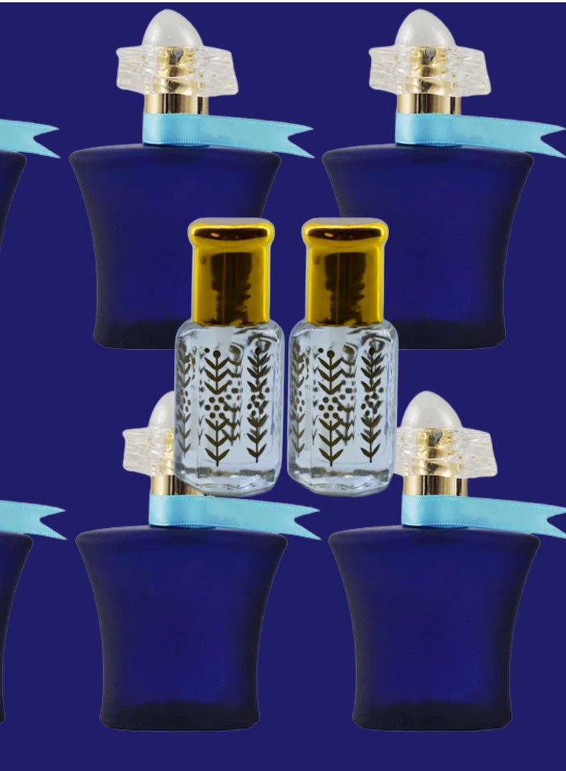 2 Pieces Blue Lady Essential Oil For Women Original Clear 6 Ml