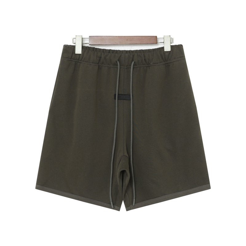 FEAR OF GOD ESSENTIALS Drawstring Casual Shorts Xuan Qing Black