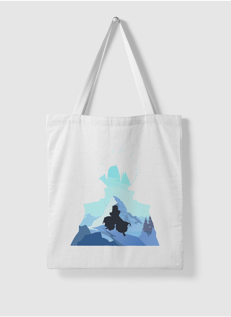 LOWHA - Polyester Tote Bag with Shoulder Straps and Colorful Art Anime Pattern - Image 1