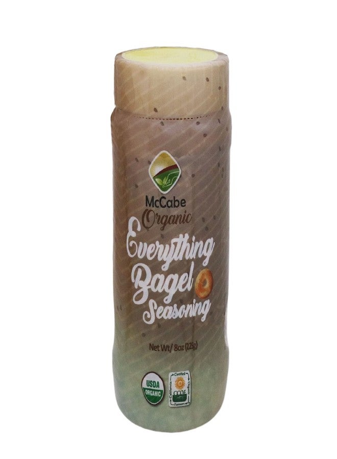 McCabe Everything Bagel Seasoning - USDA & CCOF Organic Certified | Packed in USA | 8oz - Image 1