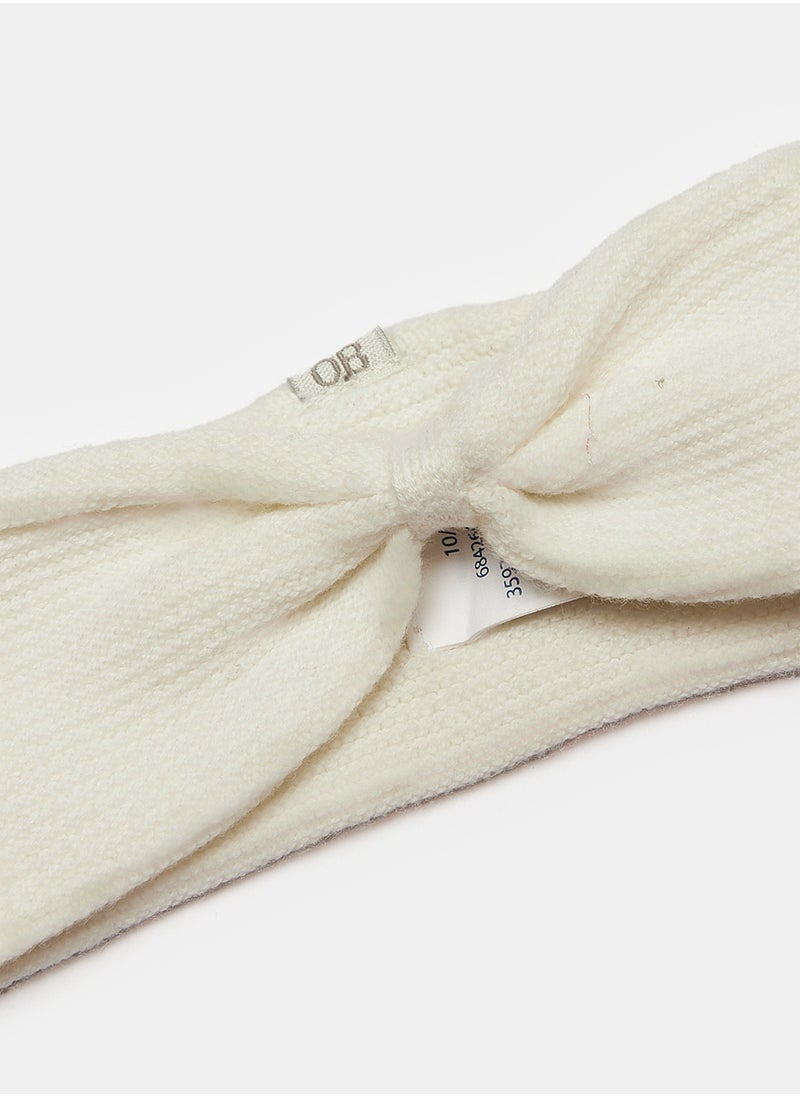 Okaidi - White Hair Accessory for Girls - Image 1