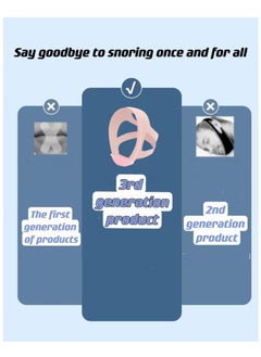 Generic Anti Snoring Silicone Chin Strap, Better Sleep Keep Mouth Closed Snoring Chin Strap, Anti Snoring Devices, Adjustable Stop Snoring Chin Strap for Men and Women  - Image 3
