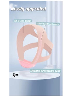 Generic Anti Snoring Silicone Chin Strap, Better Sleep Keep Mouth Closed Snoring Chin Strap, Anti Snoring Devices, Adjustable Stop Snoring Chin Strap for Men and Women  - Image 1