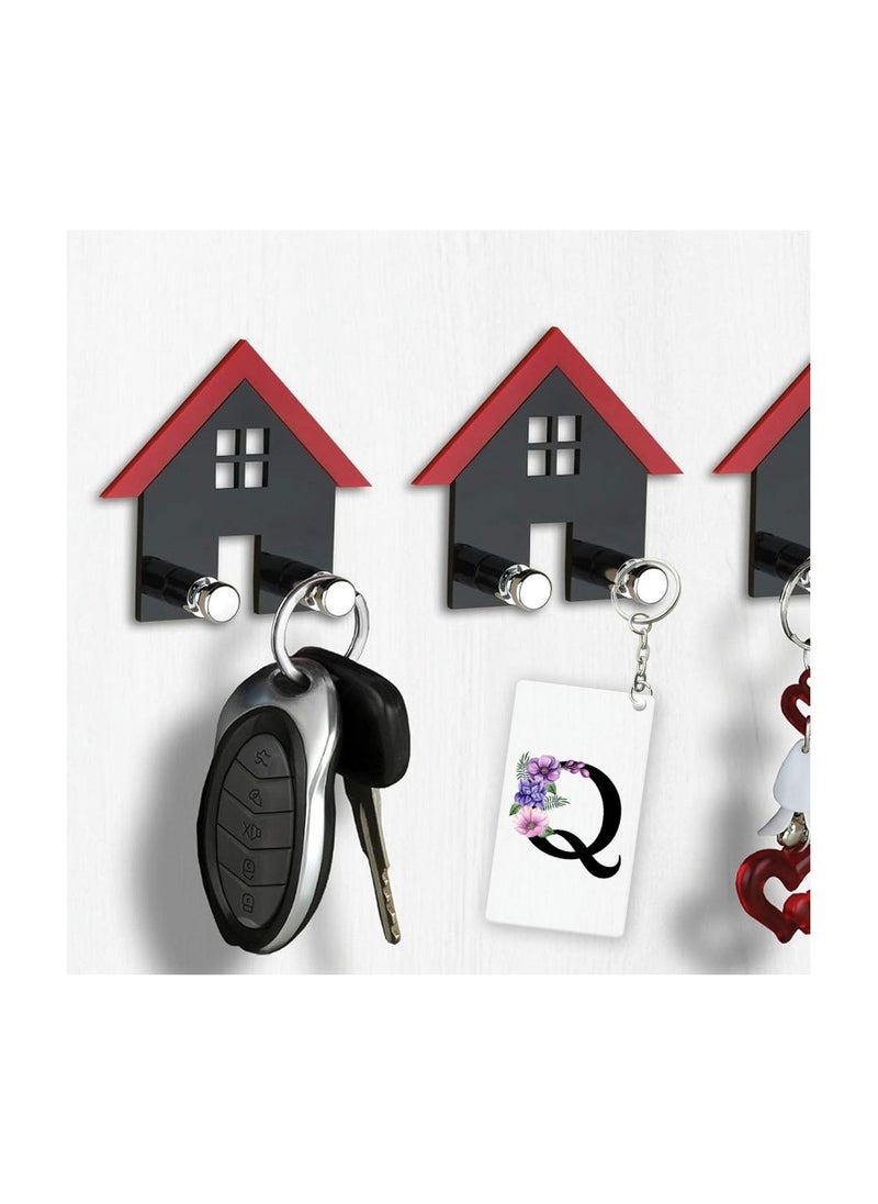 PRINTSHOP4ME Acrylic Alphabet A-Z Initial Letter Keychain for Women Bag Charms Purse Charms For Handbags Pendant Key Ring for Purse Handbags Women Girl Key Ring for Backpack  - Image 3