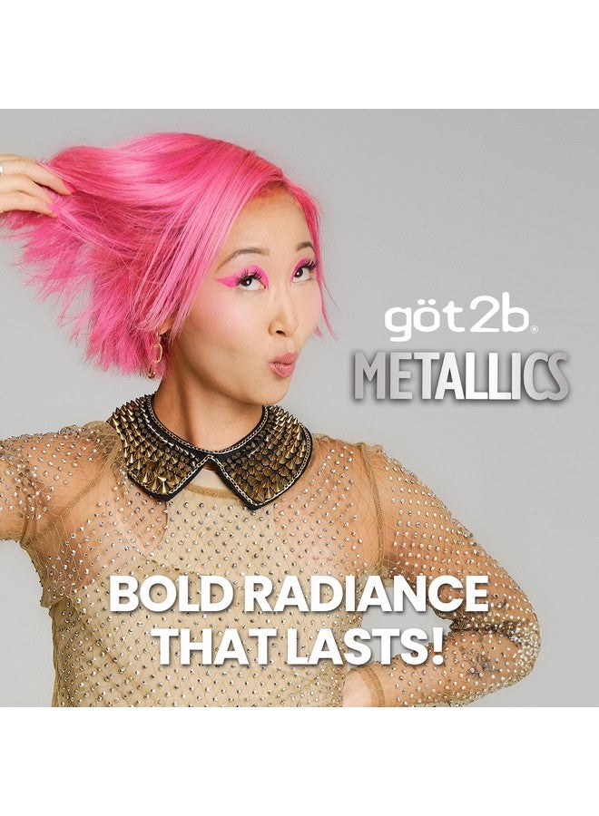 Got2b Metallics Permanent Hair Color M87 Pink Passion - Image 4