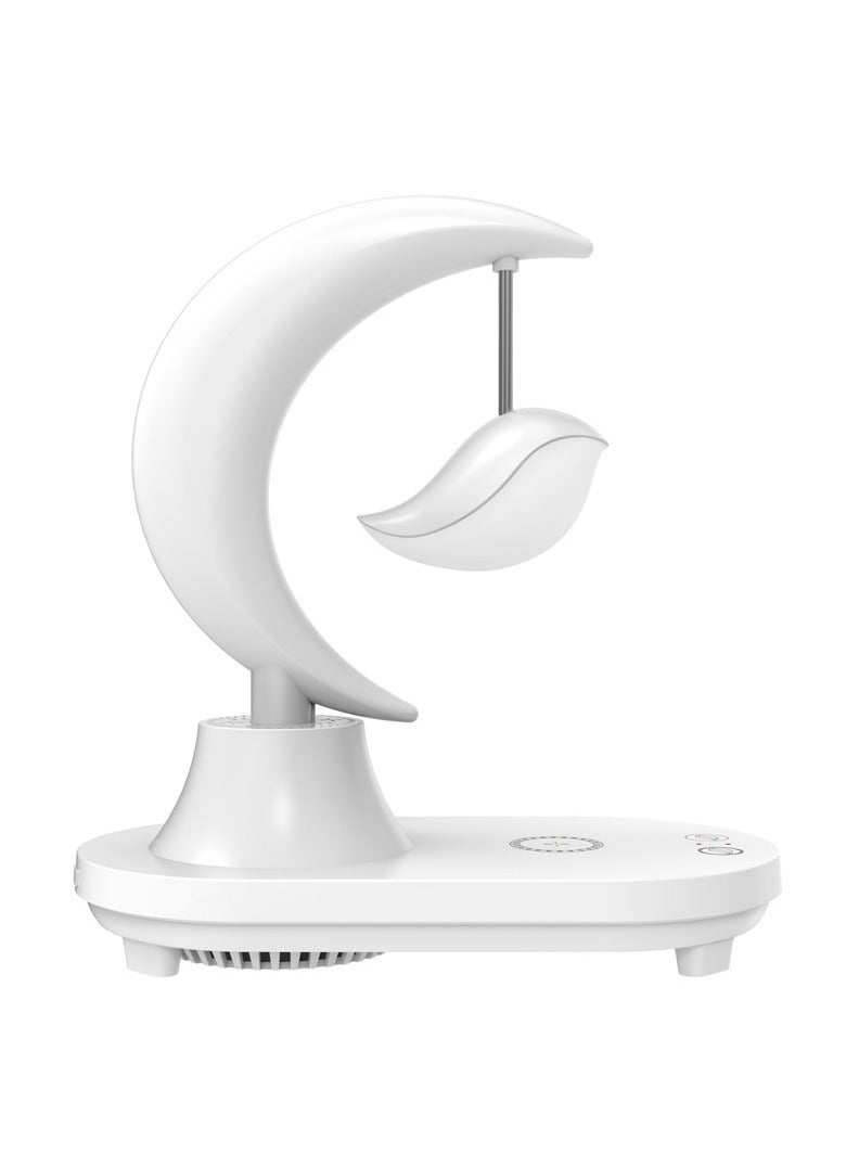 Bluetooth سماعة LED طاولة بجوار السرير: ضوء ليلي جو كامل بألوان متعددة، شحن لاسلكي للهاتف المحمول، هدية ذكية وإبداعية - Image 1