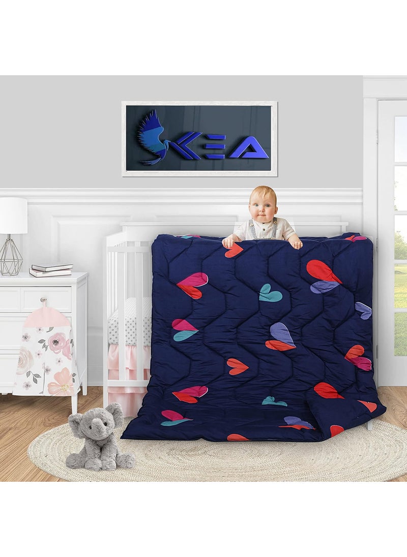 KEA KEA Microfiber All Weather Printed Baby Comforter, 250 GSM| Size - 45X59 Inch|Kids Comforter  - Image 1