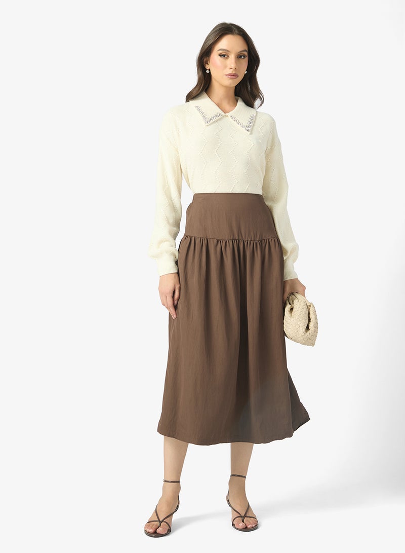 ELLA Bias Cut Skirt - Image 4