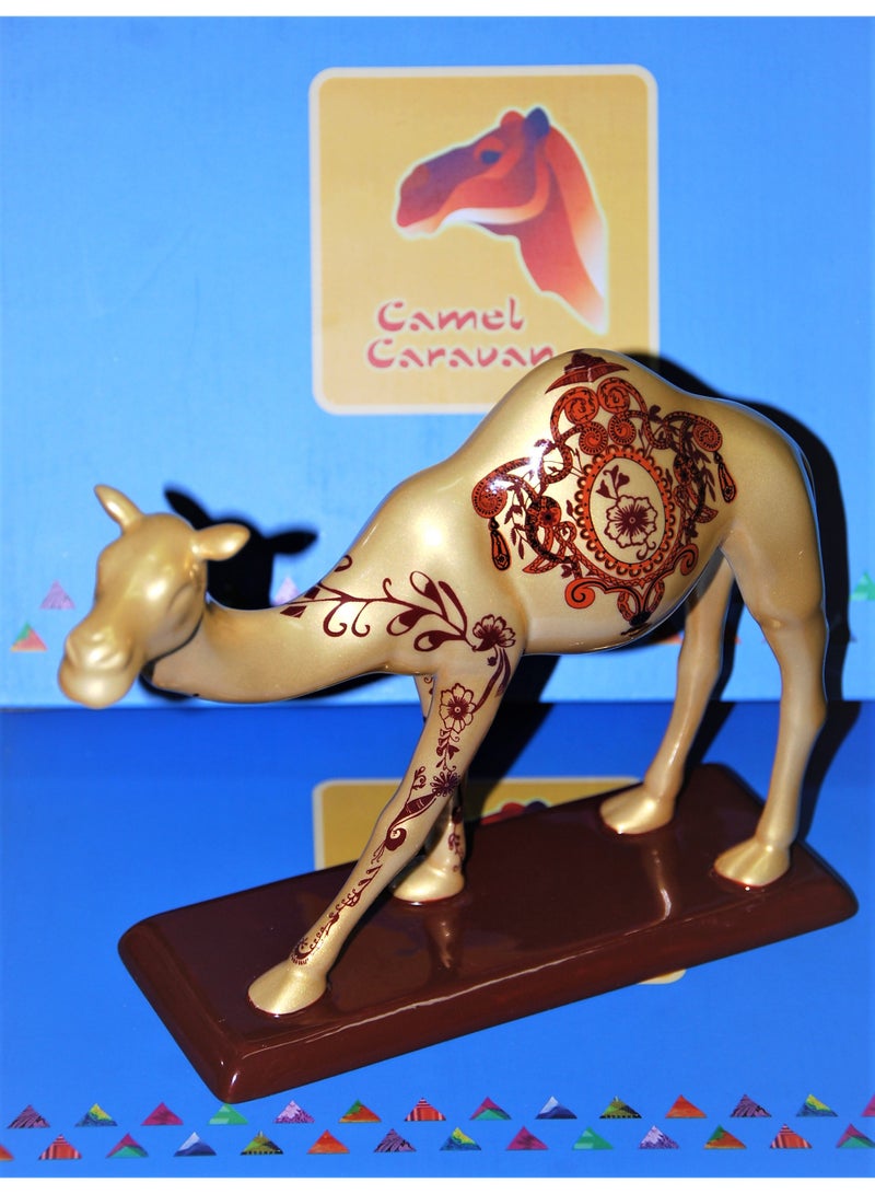 Camel Caravan NOOR 100% Handmade, Ceramic, 20 x 20 cm - Image 2