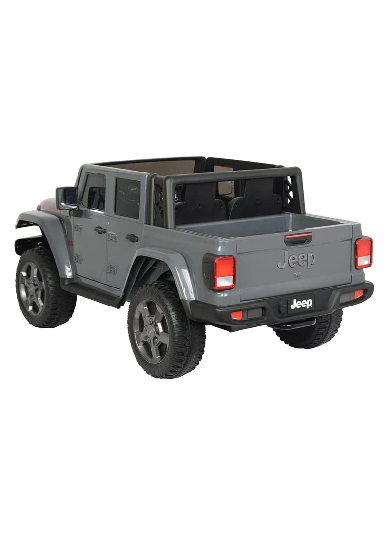 Lovely Baby Kids Powered Riding Jeep LB 6768R Grey - Image 3