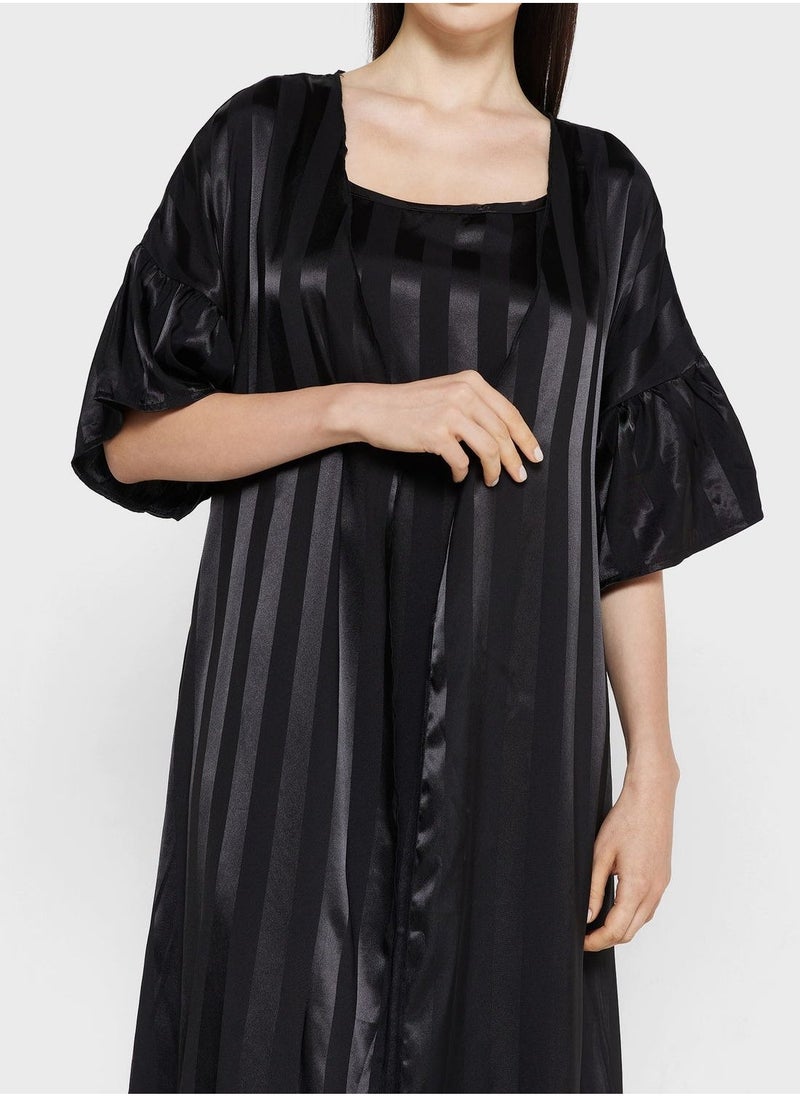 2 In 1 Robe & Slip Dress - Image 3