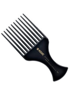 KENT Kent SPC86 Salon-Style Hair Pick and Barber Comb - Pick Comb for Curly Hair and Afro Parting Comb - Hair Care Comb for Thick Hair - Kent Quality Barber Supplies and Hair Comb  - Image 1