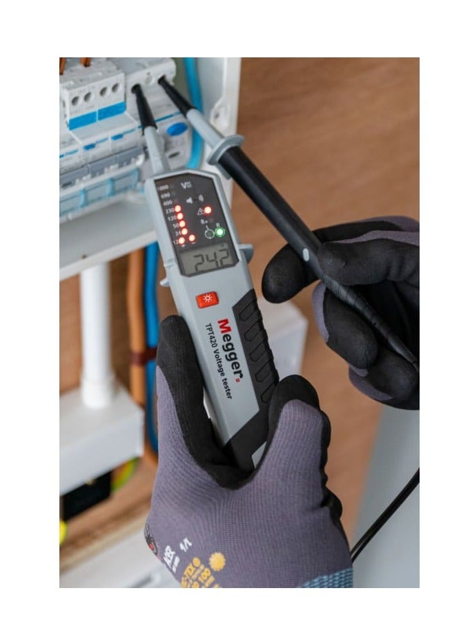 Megger TPT420 Two-Pole Voltage and Continuity Tester - Image 3