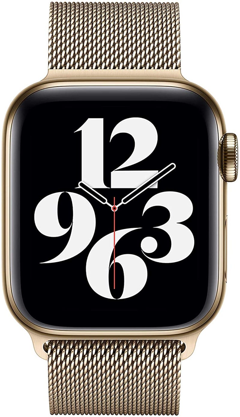 Smart Stuff For Apple Watch 3 Size 38mm Light Stainless Steel Milanese Loop Band - Gold