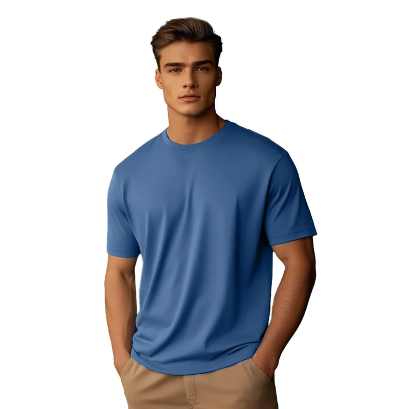 NOBERO Men's Marine Regular Fit T-Shirt