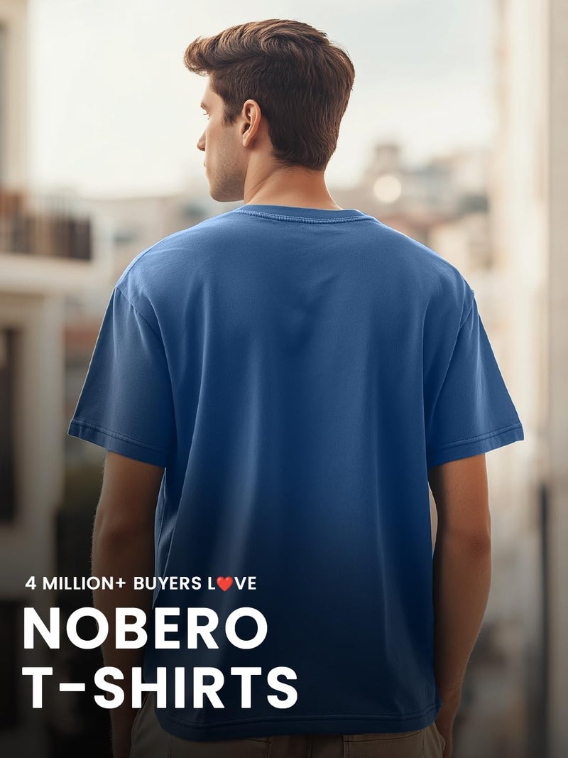 NOBERO Men's Marine Regular Fit T-Shirt - Image 3