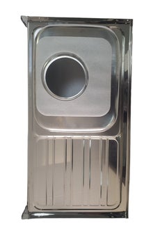 HAR & Unex Stainless steel sink 100x55 cm. left single bowl. Made in Korea  - Image 2