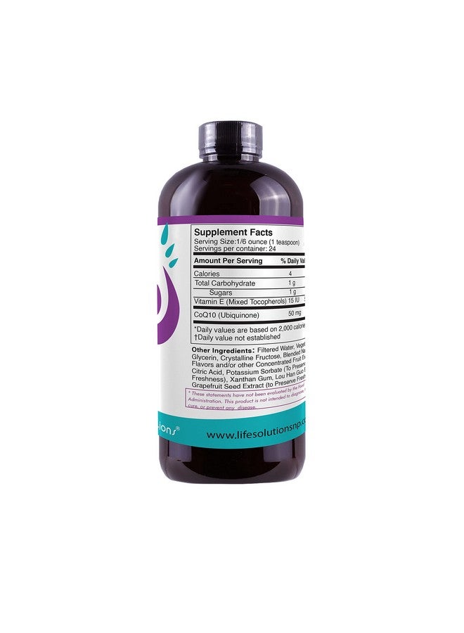 Life Solutions ; Liquid Coq10 4Floz ; Professionally Formulated ; Completely Natural ; Liquid Dietary Supplement - Image 3
