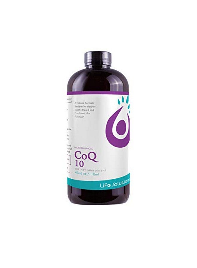 Life Solutions ; Liquid Coq10 4Floz ; Professionally Formulated ; Completely Natural ; Liquid Dietary Supplement - Image 1