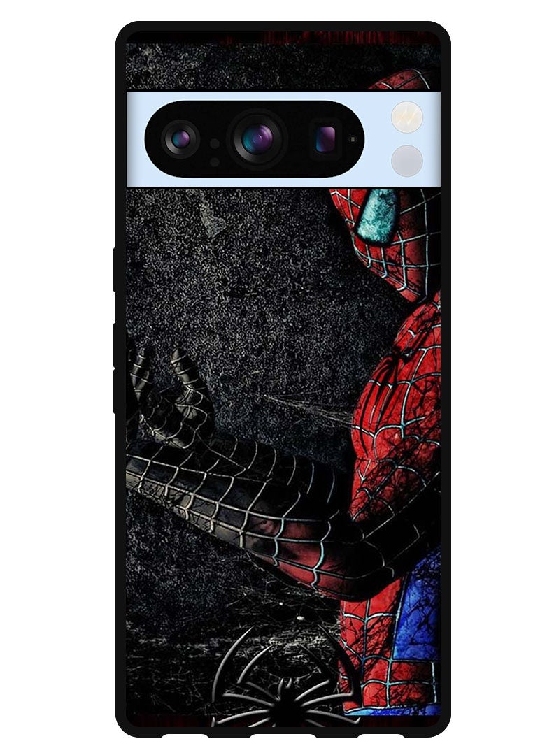 Theodor Protective Case Anti Scratch Shock Proof Bumper Cover For Google Pixel 8 Pro Spider Man - Image 1