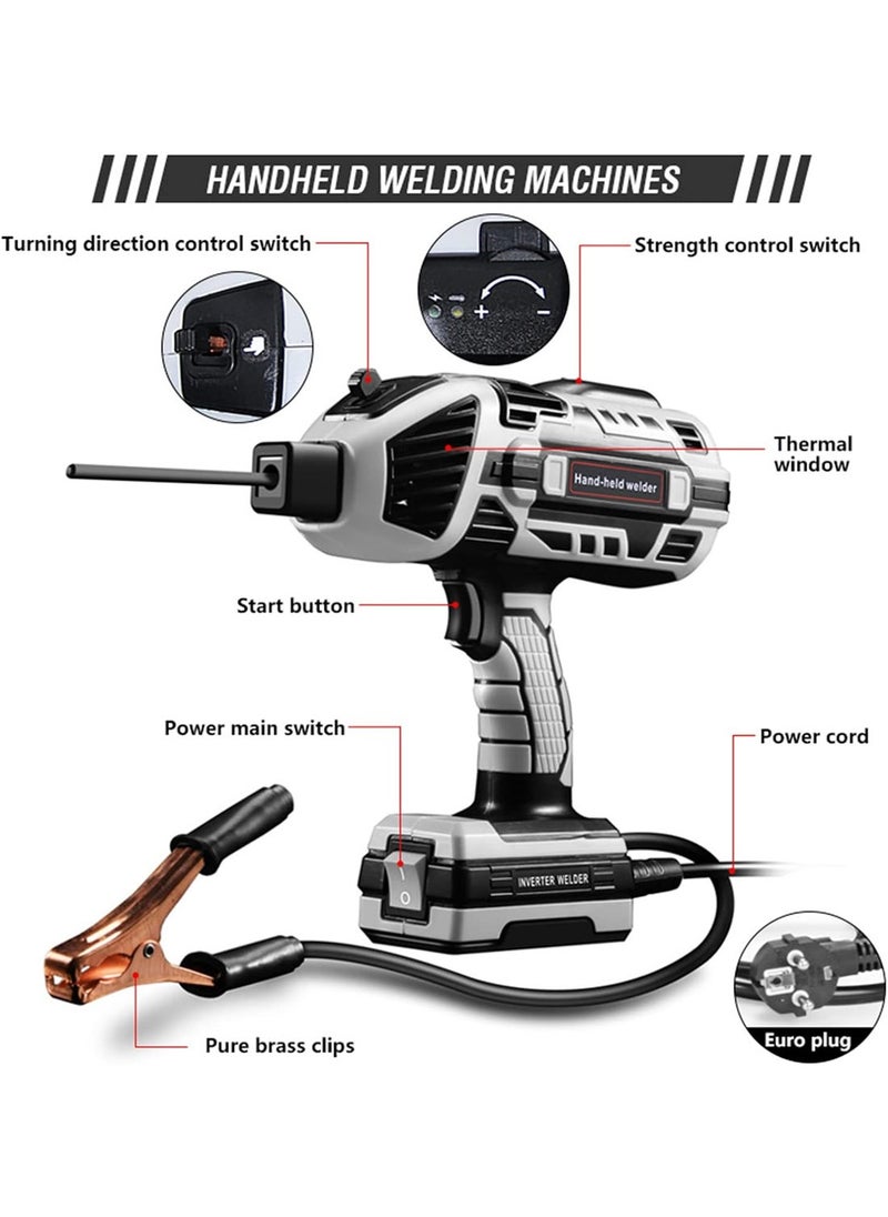 Generic - Handheld Portable Arc Welding Machine Gun, Suitable For 2.5-3.2MM Electrode Welding Machines - Image 1