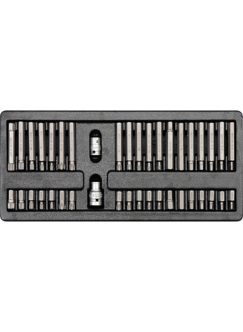 YATO Drawer Insert With Screwdriver Bits 40pcs YT-5538