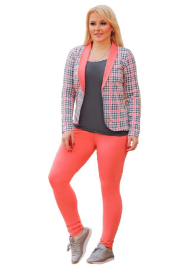 Women's pajama set and long pants made of cotton comfortable for the home