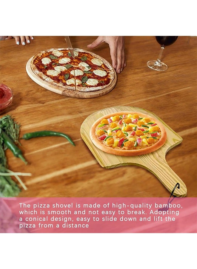 كيلا حجر خبز البيتزا الكورديريت مع قشر خشبي - Image 5