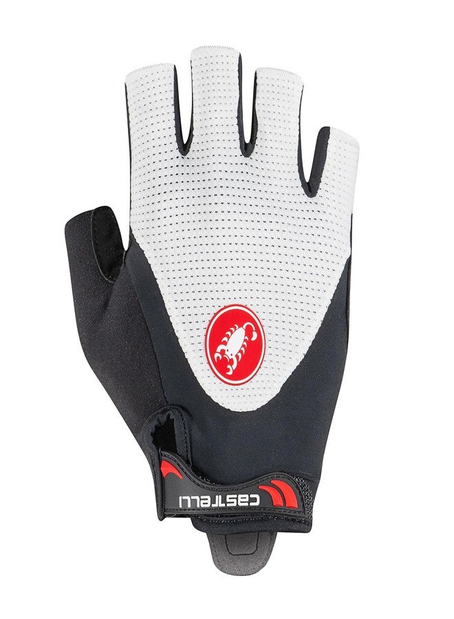 CASTELLI Men's Arenberg Gel 2 Glove for Road and Gravel Biking l Cycling - Black/Ivory - Large - Image 1