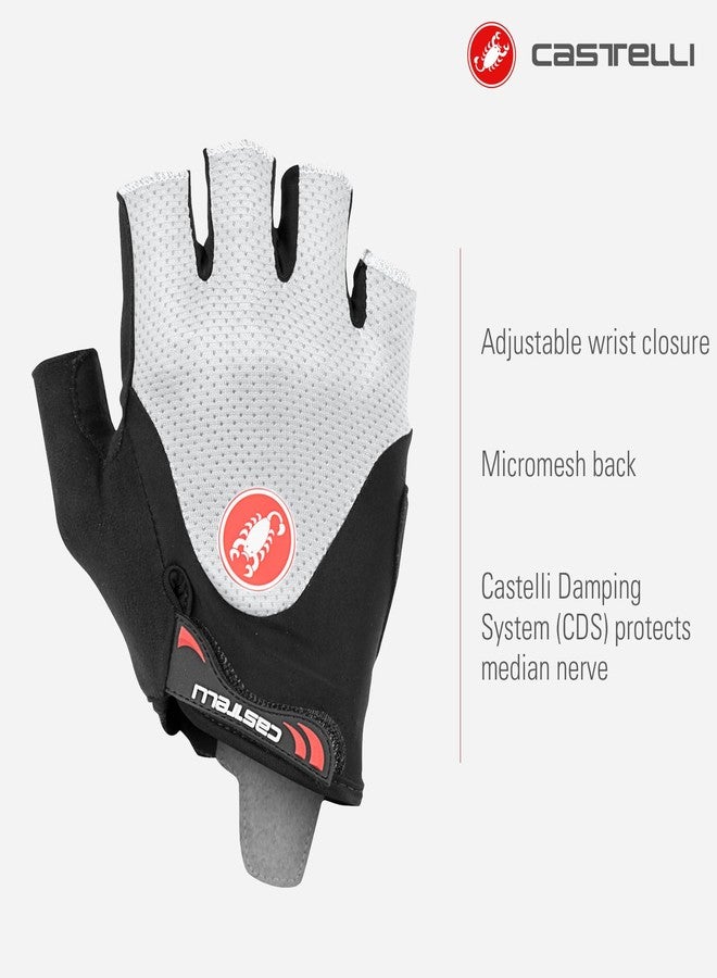 CASTELLI Men's Arenberg Gel 2 Glove for Road and Gravel Biking l Cycling - Black/Ivory - Large - Image 2