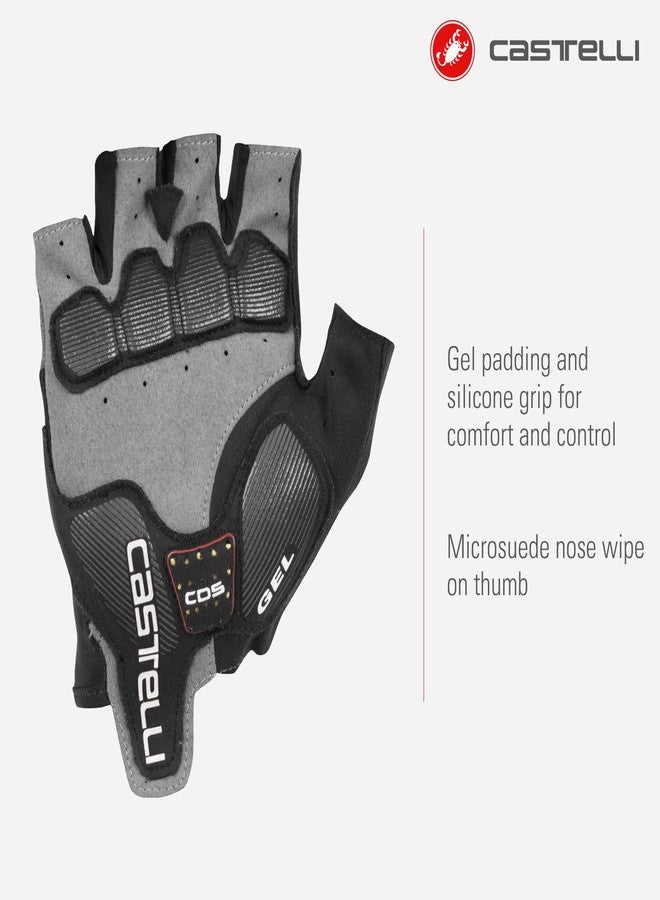 CASTELLI Men's Arenberg Gel 2 Glove for Road and Gravel Biking l Cycling - Black/Ivory - Large - Image 3