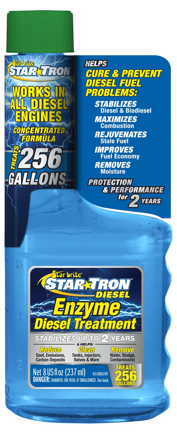 STAR BRITE Star Tron Enzyme Fuel Treatment - Super Concentrated Diesel Formula - 1 oz. Treats 32 Gallons - 8 OZ (093108) - Image 5