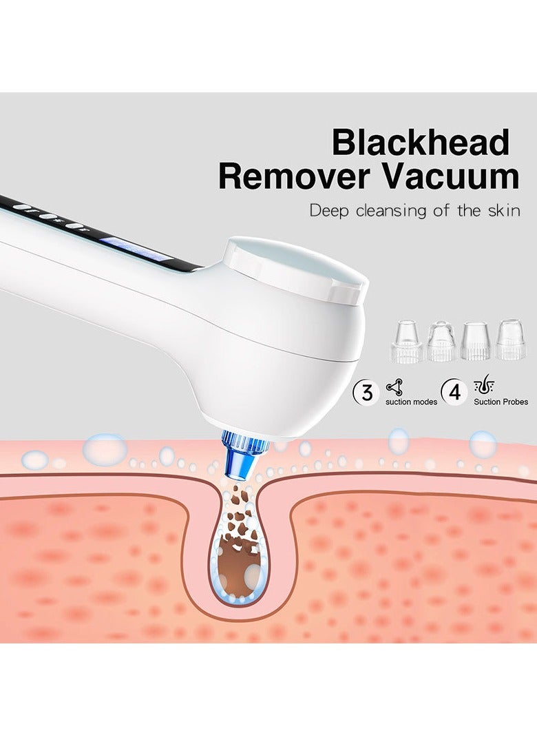 general LCD Facial Scrub, Rechargeable Cleansing Brush IPX7, Waterproof, 3-in-1, Blackhead Removal, Vacuum Exfoliation, Massage & Cleanse Deep Pores - Image 5