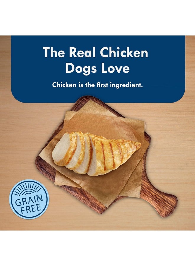 بلو بافلو طعام كلاب بلو بافالو ديلايتس الطبيعي الرطب للسلالات الصغيرة، بنكهة دجاج مشوي في مرق، 3.5 أونصة، 12 كوبًا - Image 4