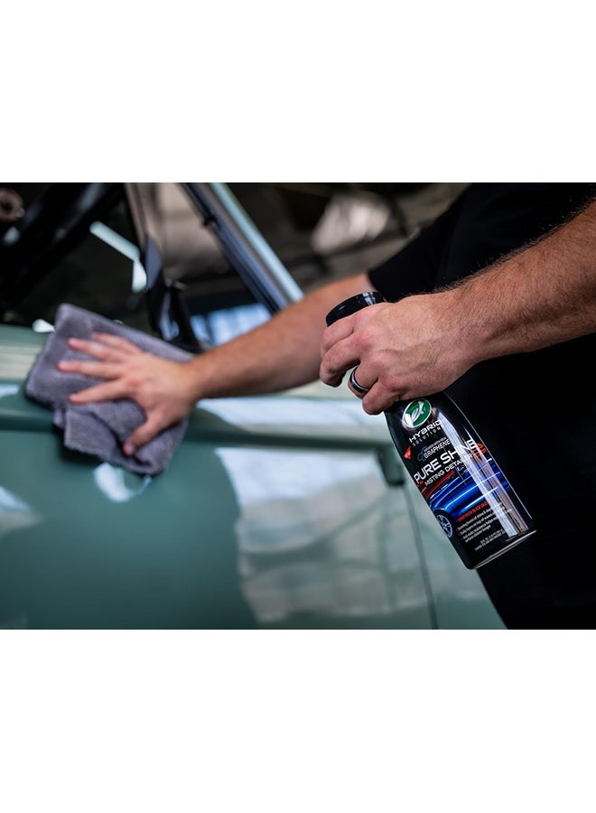 Turtle wax Hybrid Solutions Pure Shine Detailer Misting Spray, Graphene Infused for Ultimate Shine, Water Beading, Safe on All Exterior Surfaces, 20 oz - Image 4