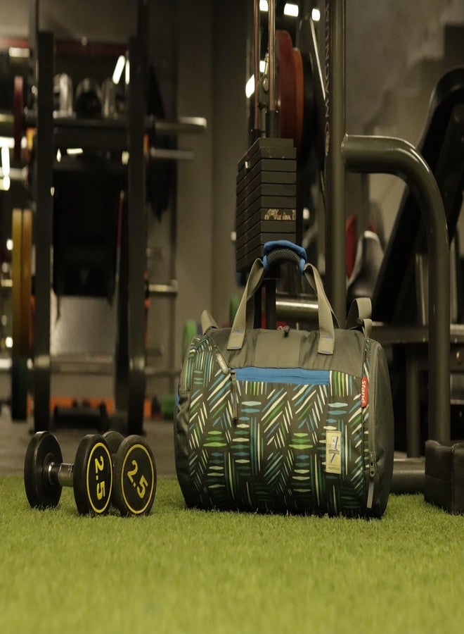 Sfane Gym Bags for Men with Separate Shoe Compartment Sports Gym Bag for Women Duffle Bags for Gym, Duffel Bags Sports Bag - Grey - Image 3