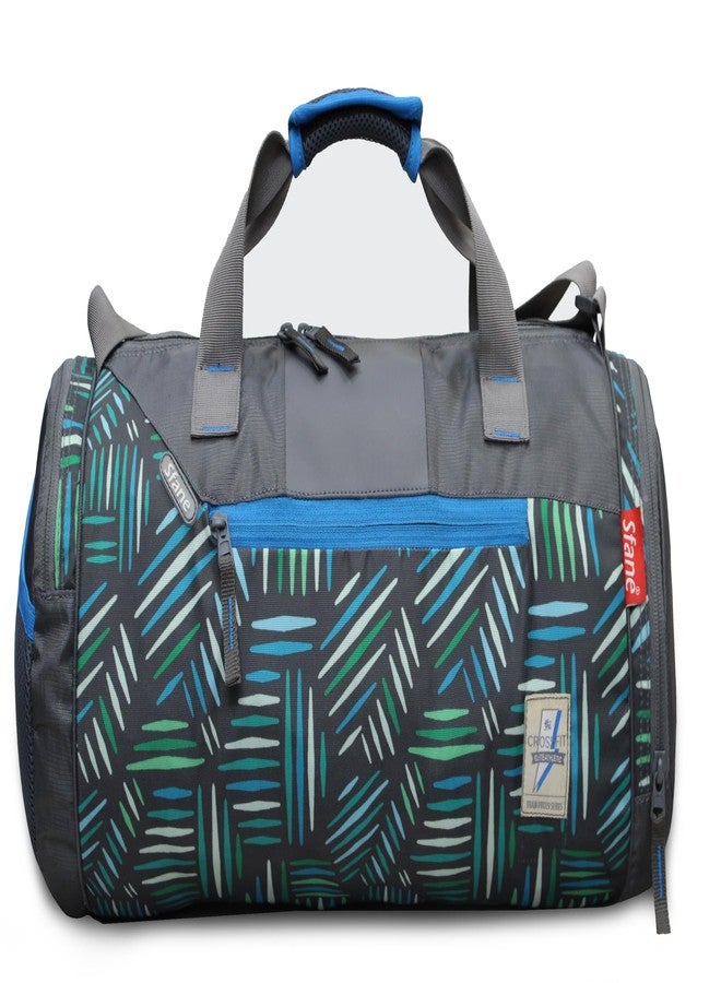 Sfane Gym Bags for Men with Separate Shoe Compartment Sports Gym Bag for Women Duffle Bags for Gym, Duffel Bags Sports Bag - Grey - Image 1