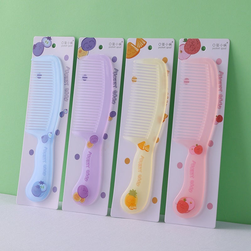 Generic Fruit Print Portable Combs for Kids and Women K04 (color random 1) 